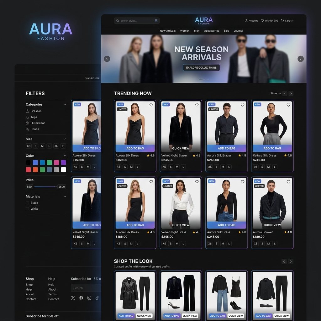 Fashion Retail Store E-commerce Platform