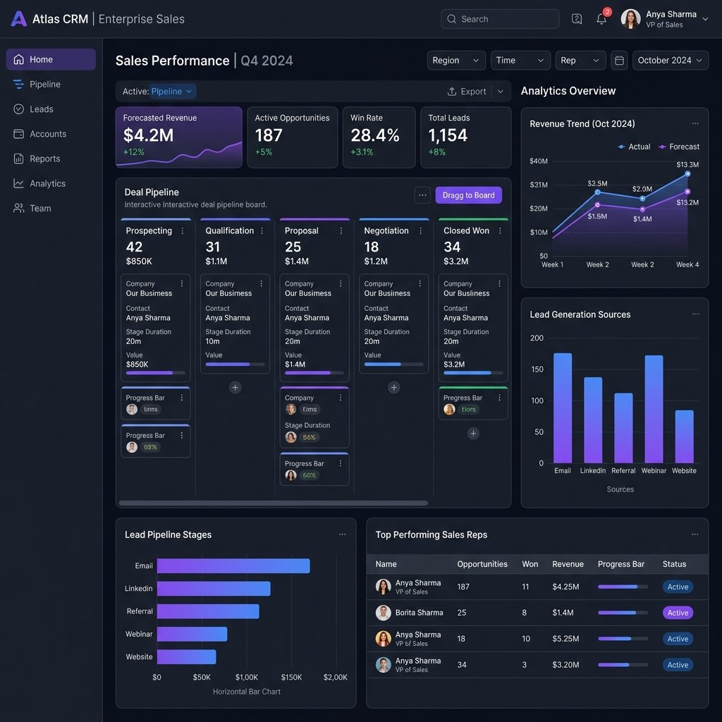 Enterprise Sales CRM