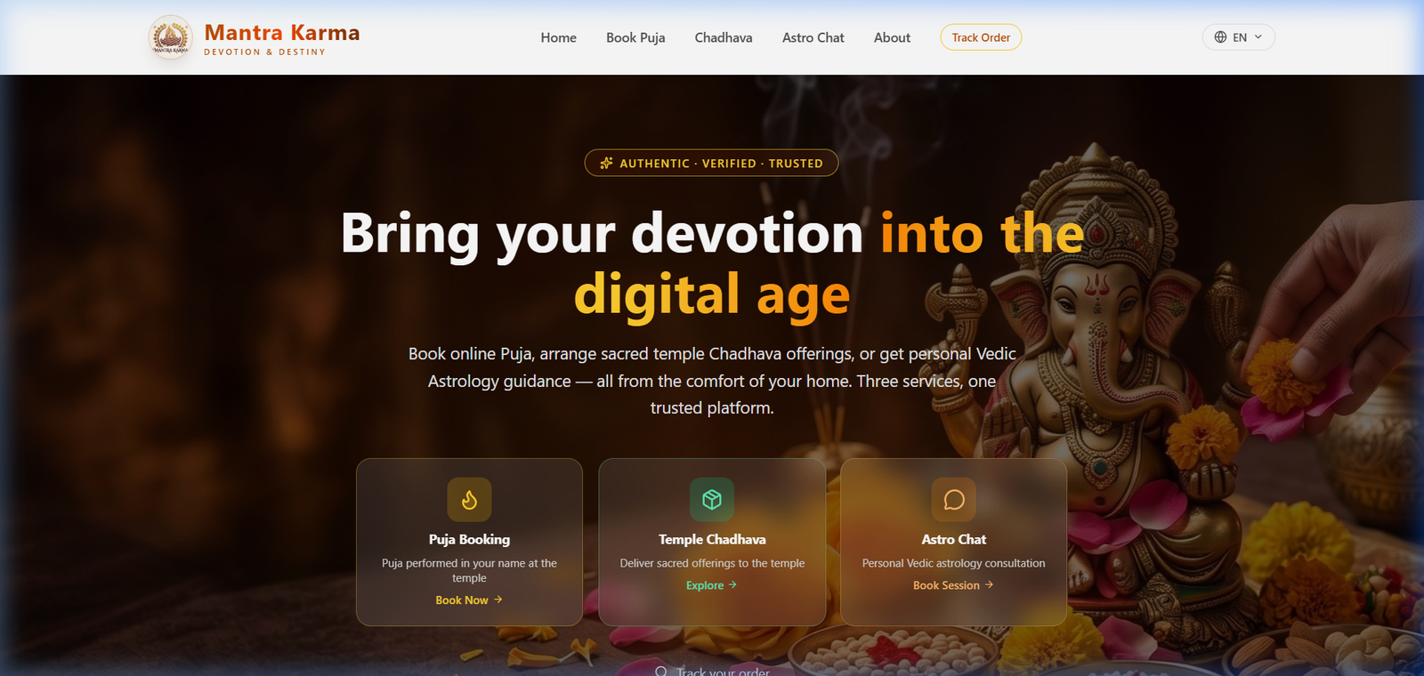 Mantra Karma Platform
